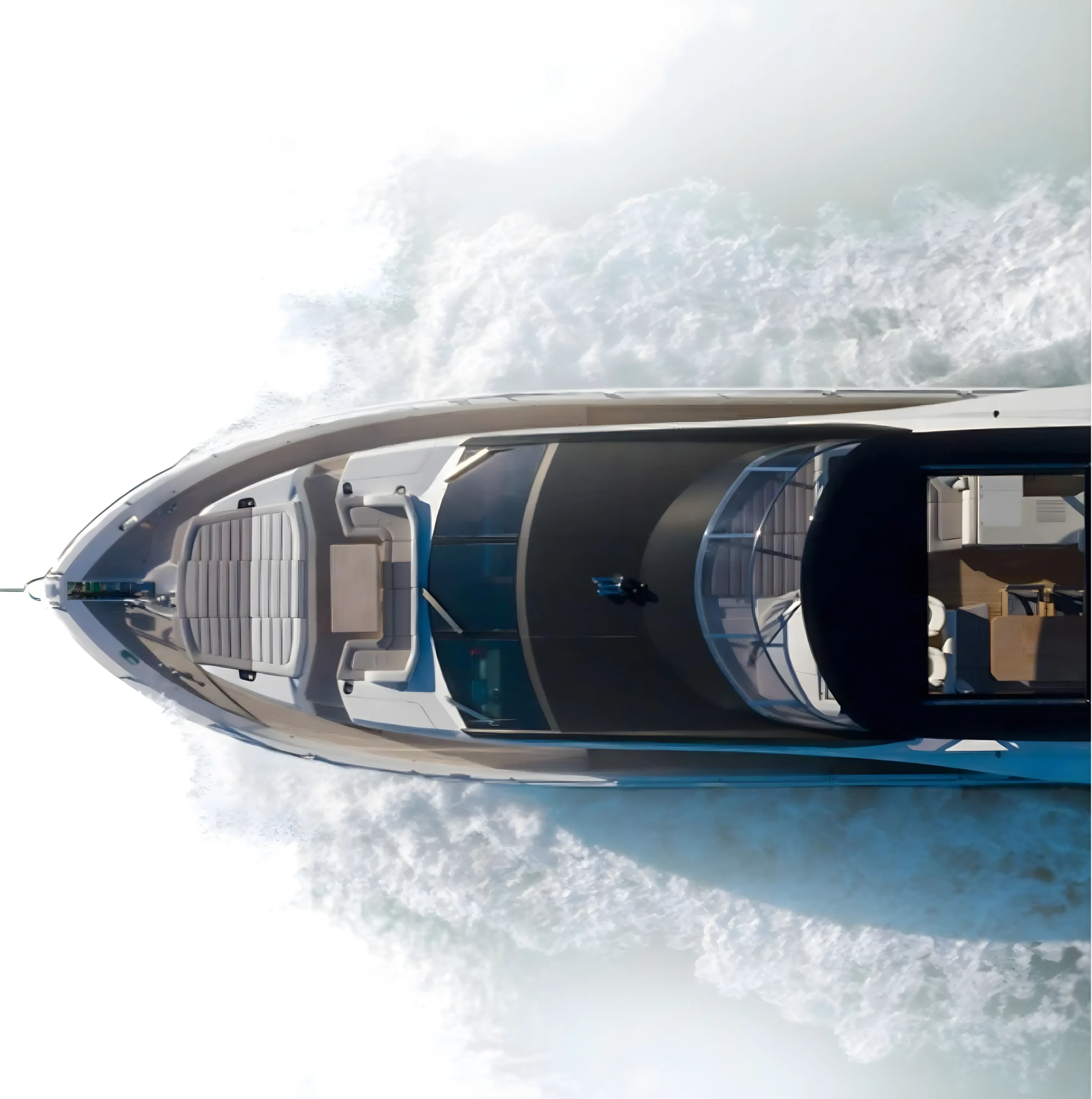 Motorboot auf dem Bodensee